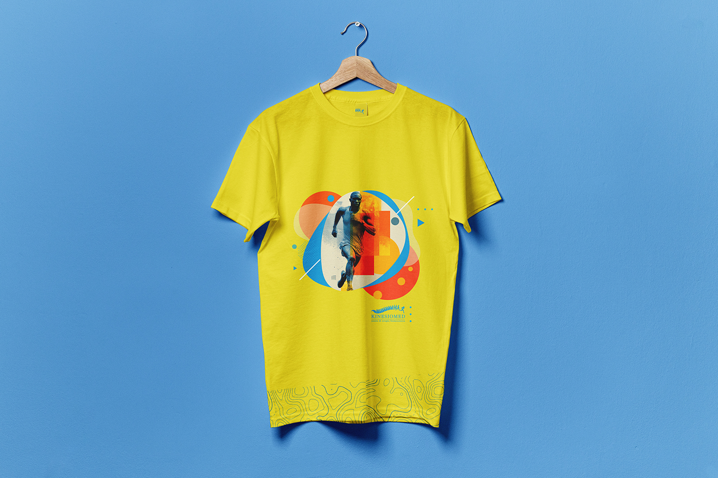 Kinesiomed CTB — Yellow merch t-shirt