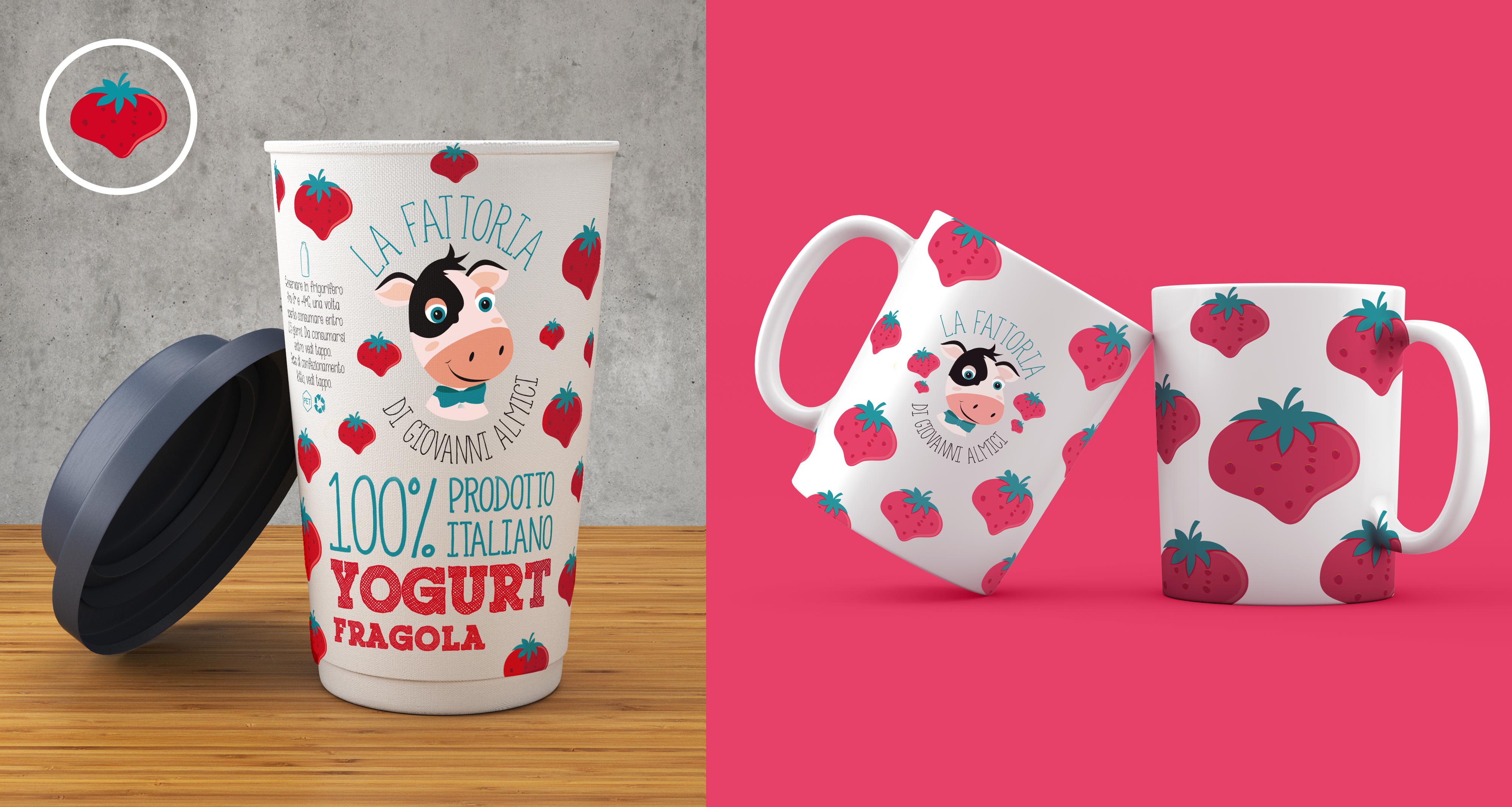 Local Farm yogurt packaging